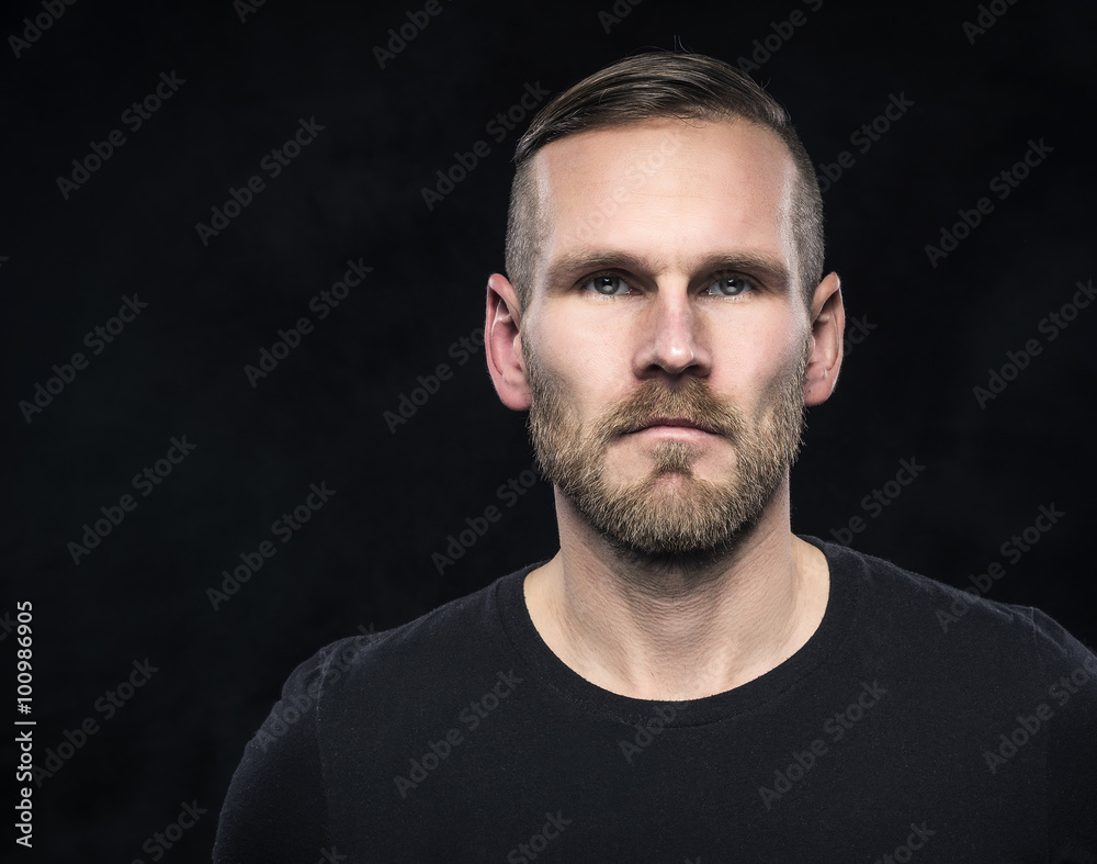 Portrait of an handsome man. Portrait of an handsome man.