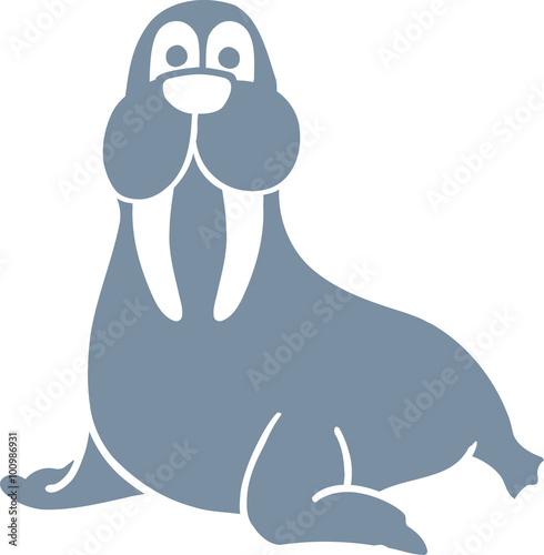 Funny walrus
