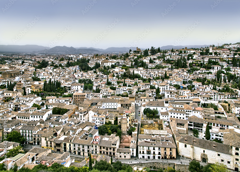 Albaycín quarter, Granada, Andalucia, Spain