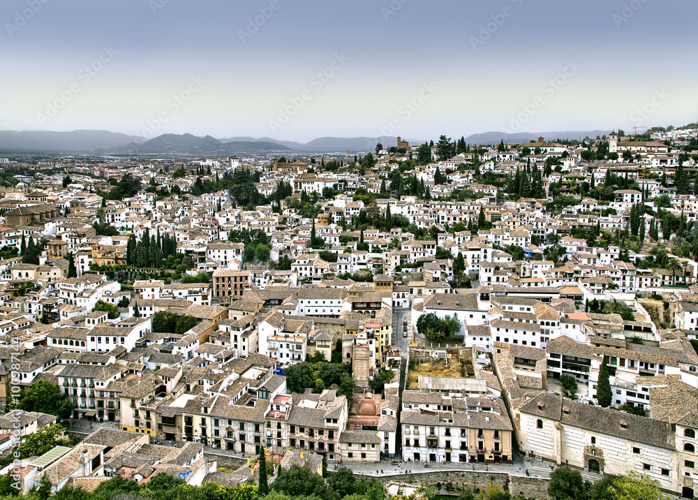 Albaycín quarter, Granada, Andalucia, Spain Albaycín quarter, Granada, Andalucia, Spain