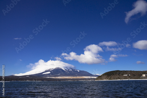 山中湖より富士山