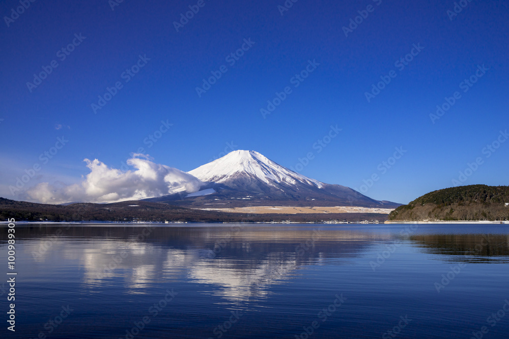 山中湖より富士山