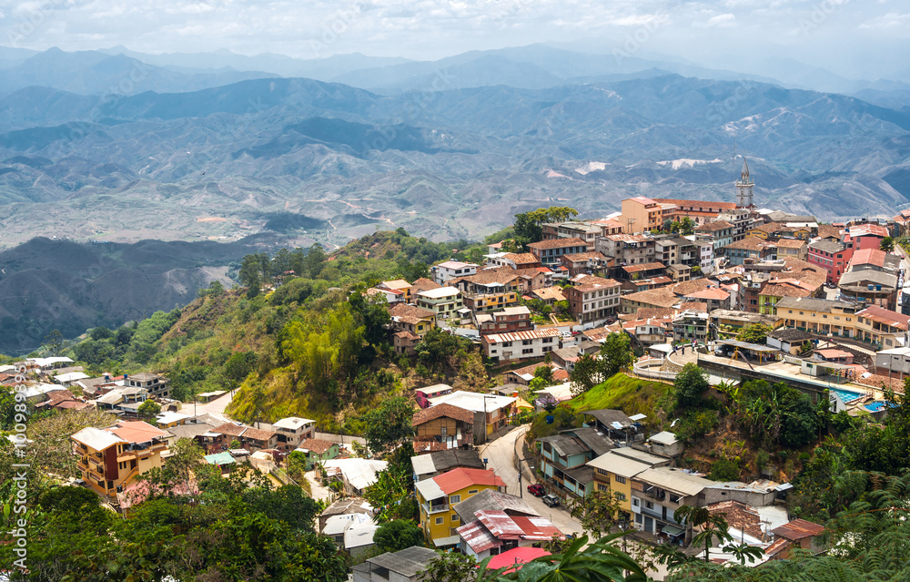 Zaruma - Town in the Andes, Ecuador