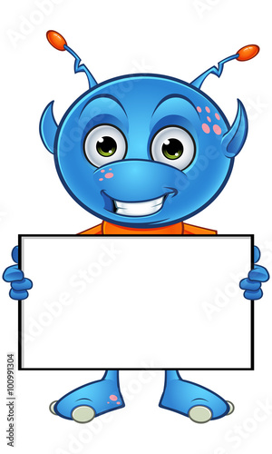Light Blue Alien