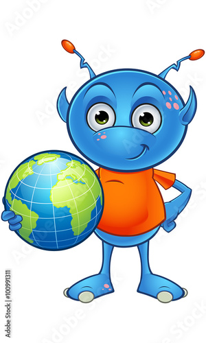 Light Blue Alien