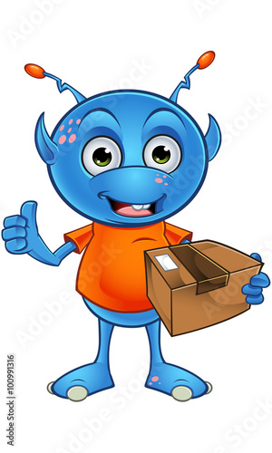 Light Blue Alien