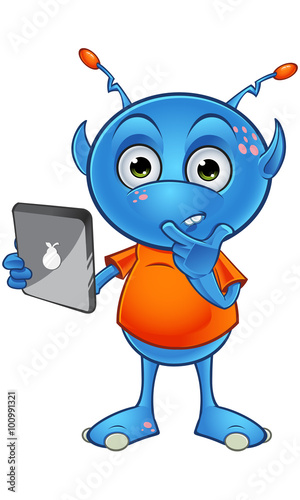 Light Blue Alien