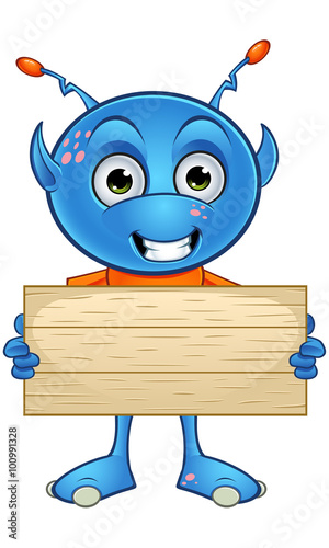 Light Blue Alien