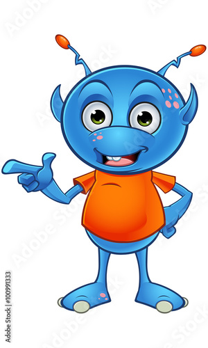 Light Blue Alien
