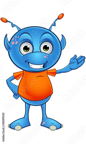 Light Blue Alien