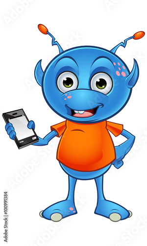 Light Blue Alien