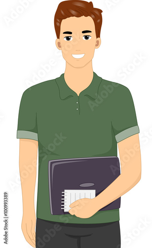 Man Blogger Writer