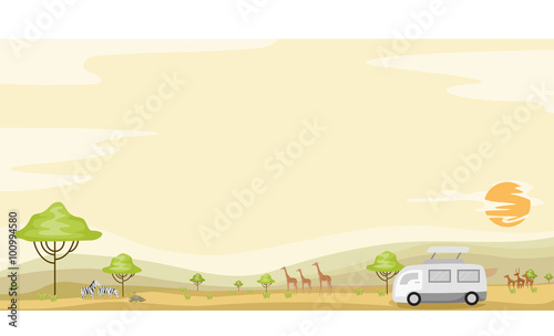 Safari Park Background