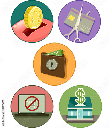 Icons Savings Finance