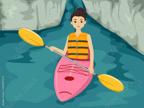 Kayak Girl