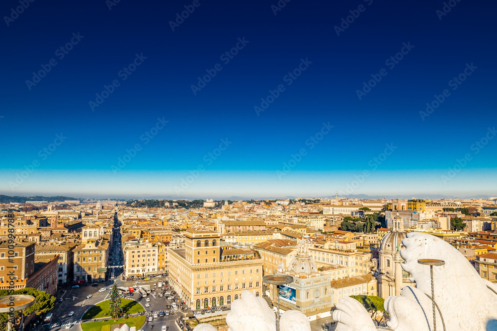 Obraz premium ancient roofs of Rome