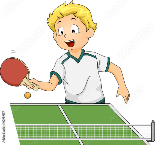 Table Tennis Boy