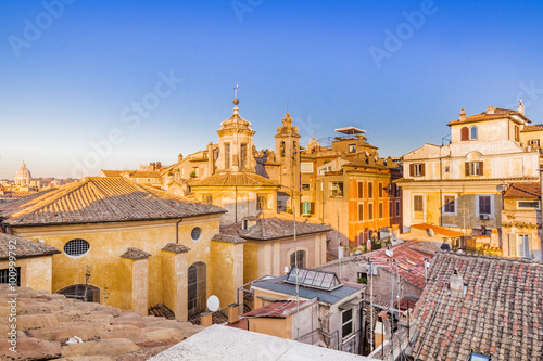 ancient roofs of Rome