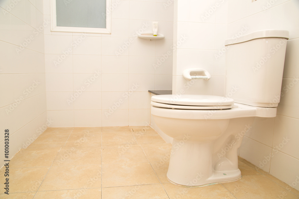 White and clean toilet bowl White and clean toilet bowl