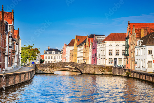 Bruges canal, Belgium © ecstk22