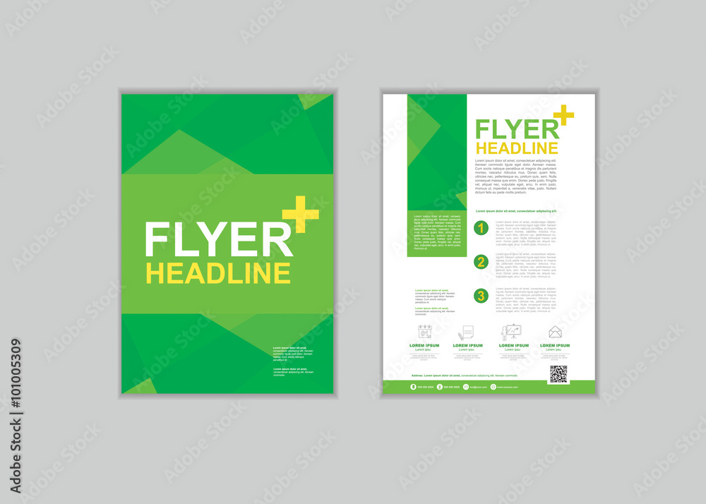 Vector Brochure Fl yer design Layout template in A 4 size set 6 Vector Brochure Fl yer design Layout template in A 4 size set 6