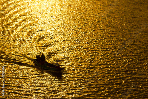 Fisherman life at Bang ta boon Thailand