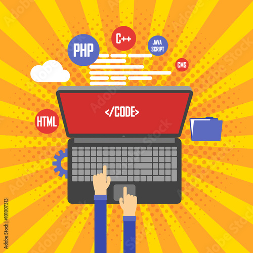 Programming and coding, website development