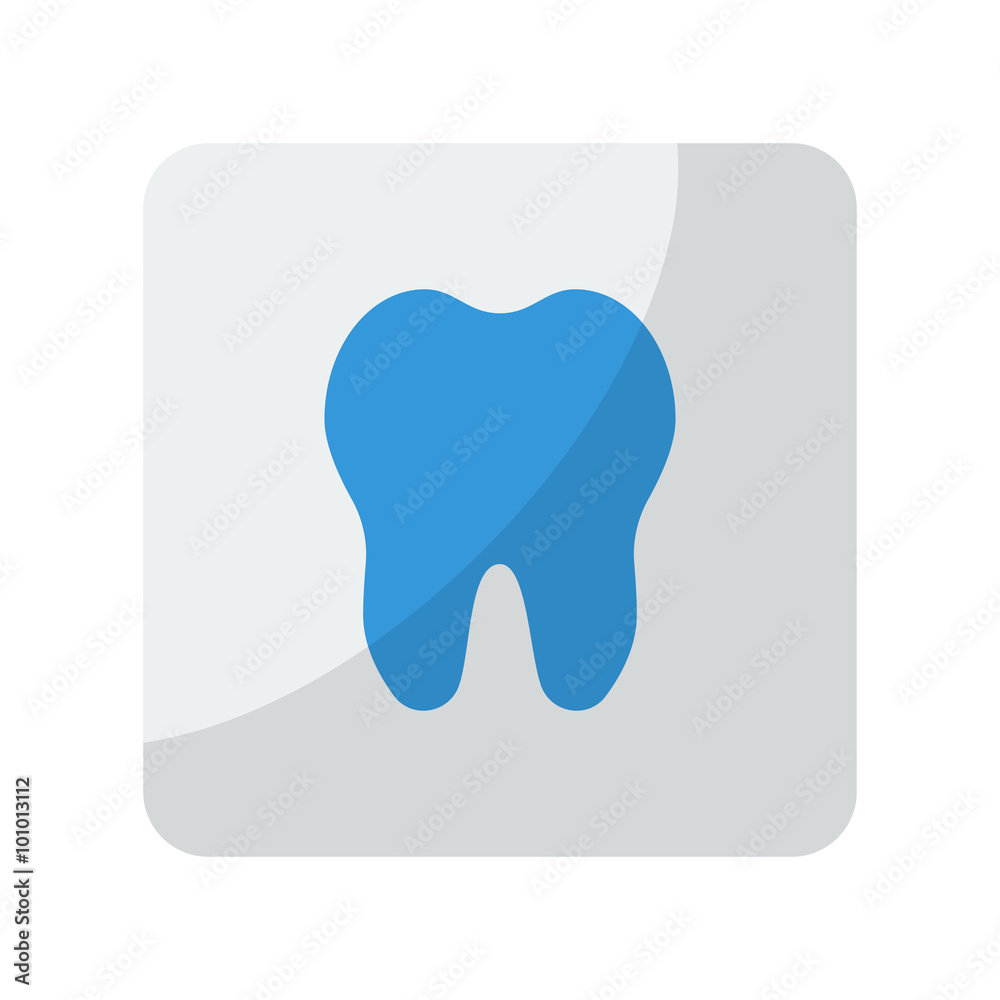 Blue Tooth icon on grey rounded square button on white Blue Tooth icon on grey rounded square button on white