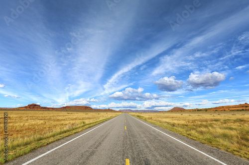 Country road picture, travel concept.