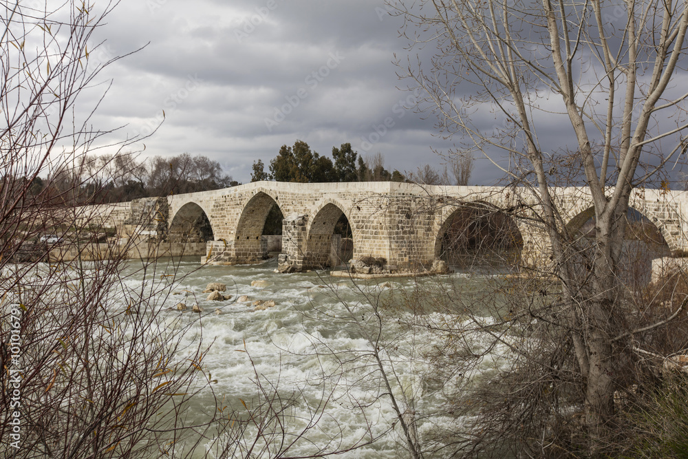 Historical Aspendos bridge