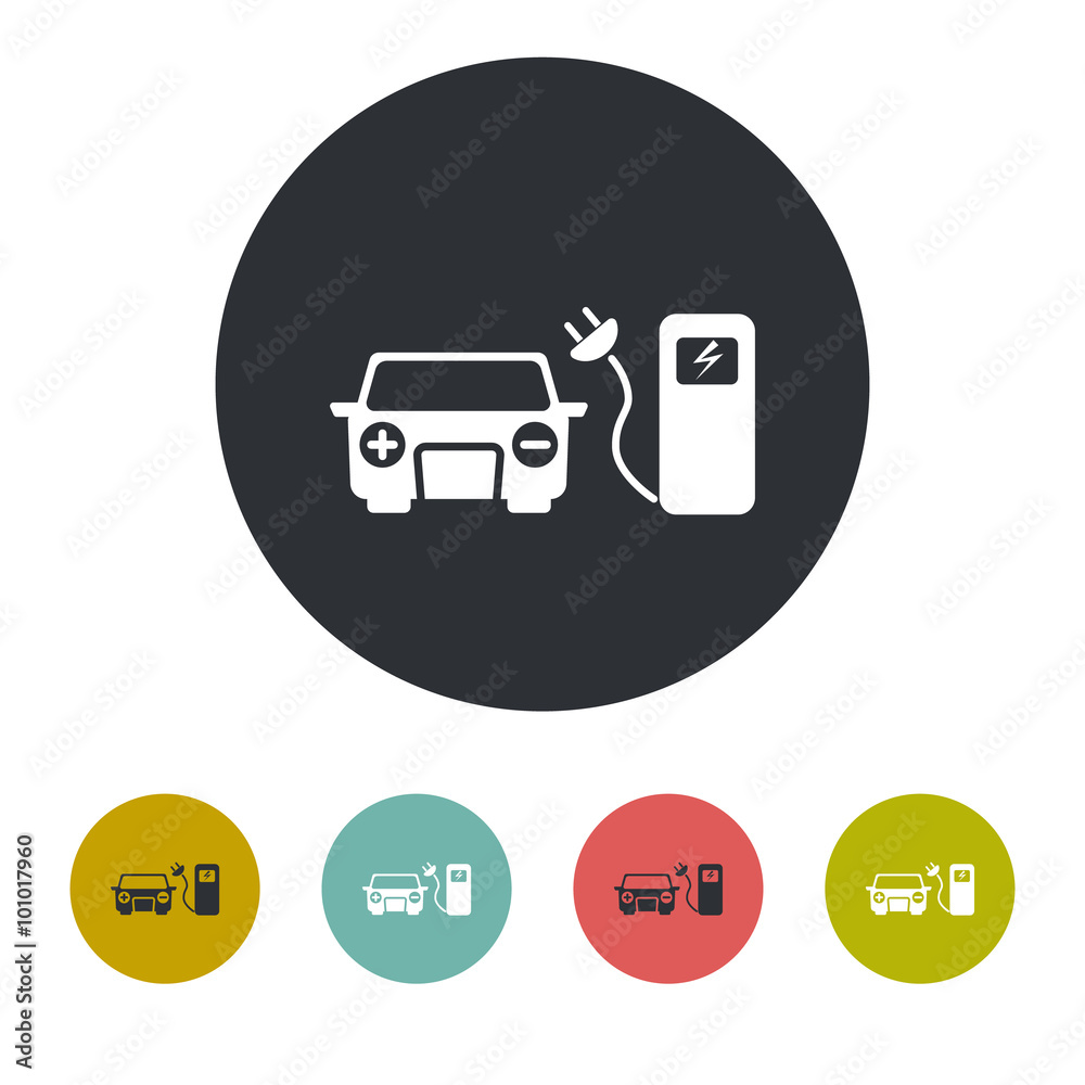 bio gas station icon bio gas station icon
