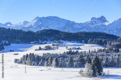 Winter im Ostallgäu