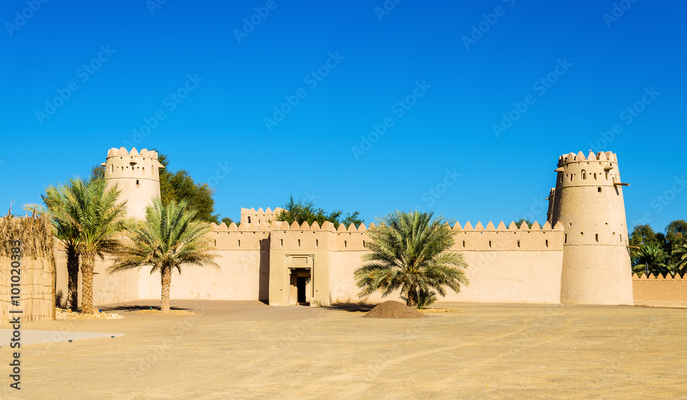 Obraz premium View of Al Jahili Fort in Al Ain, UAE
