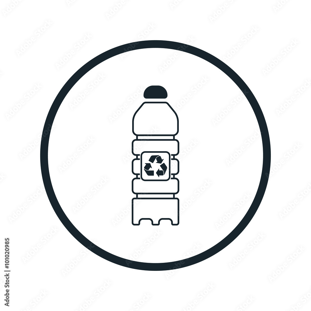 recycling bottle icon