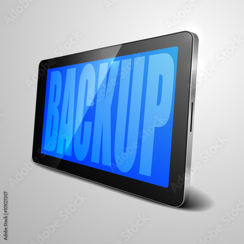 tablet computer Backup