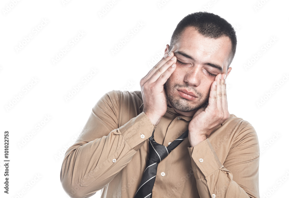 Sleepy man Sleepy man