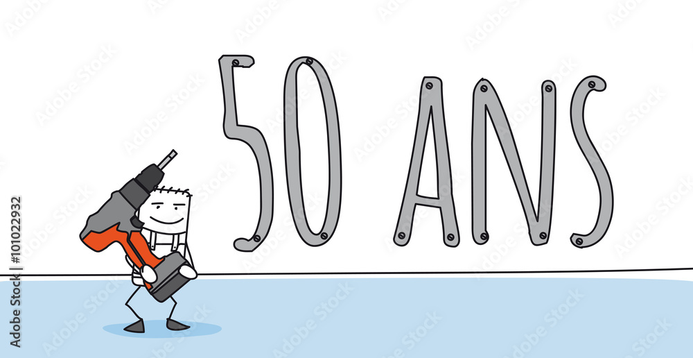 Anniversaire 50 Ans Bricolage Stock Vector Adobe Stock anniversaire-50-ans-bricolage-stock-vector-adobe-stock