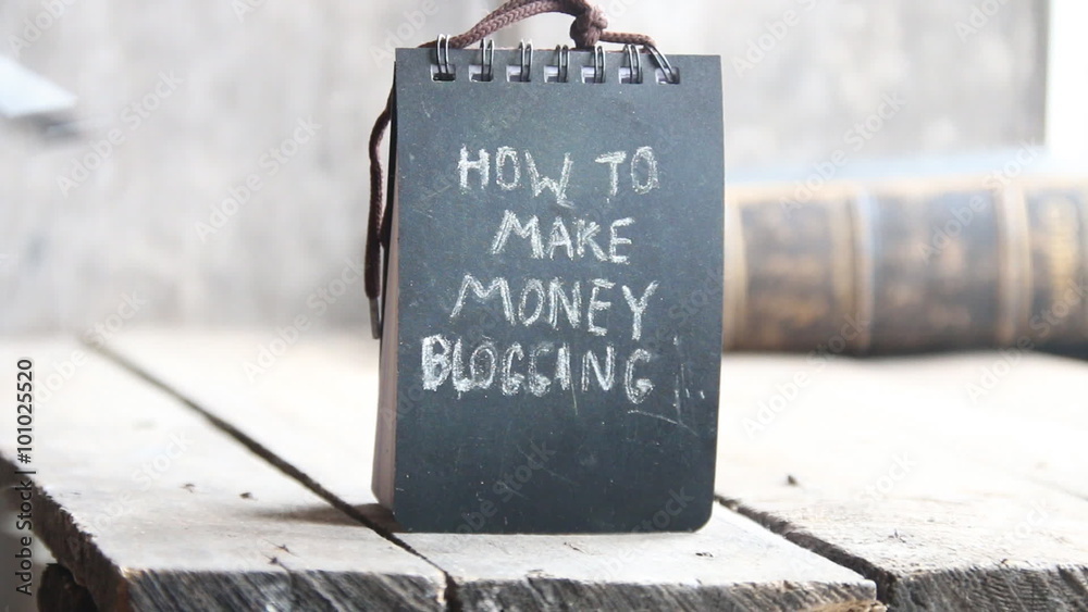 How to make money blogging 