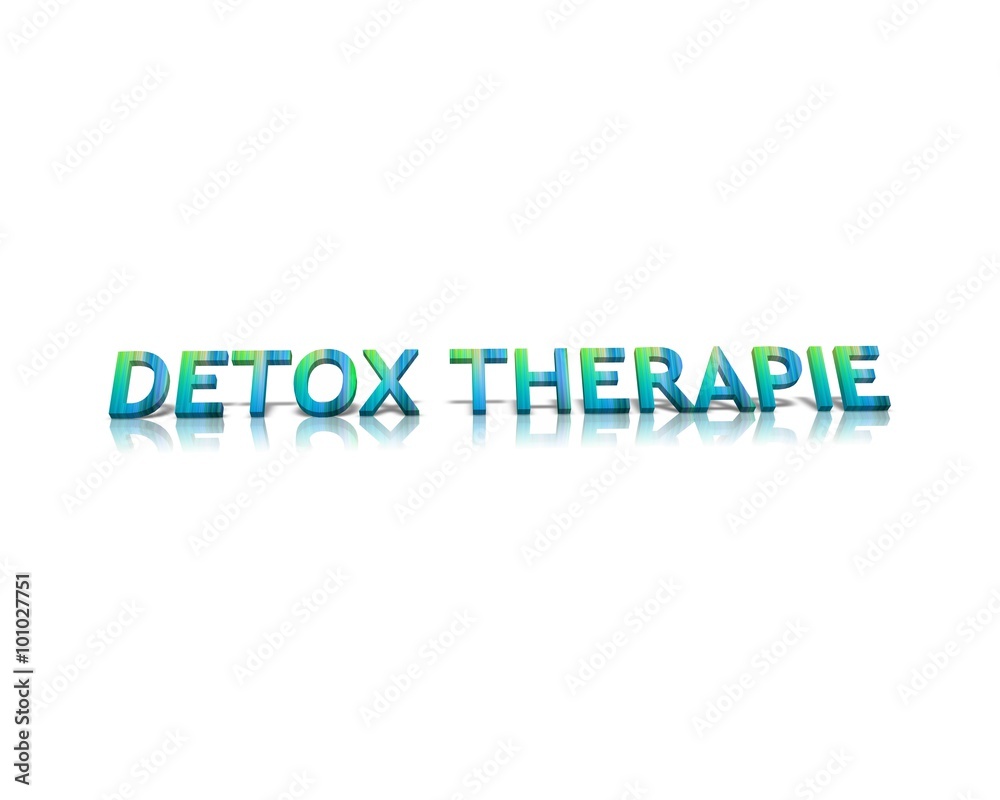 Detox Therapie 3D wort