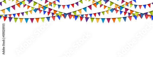 seamless garland background