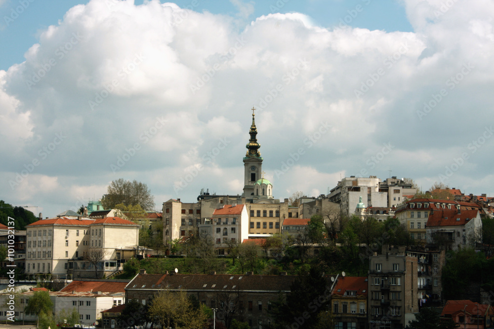 Fototapeta premium Belgrade, capital of Serbia