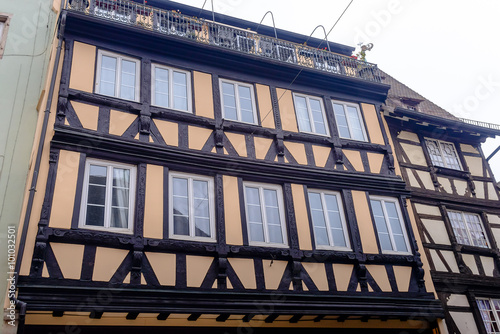 Old half-timbered houses in La Petite France, Strasbourg