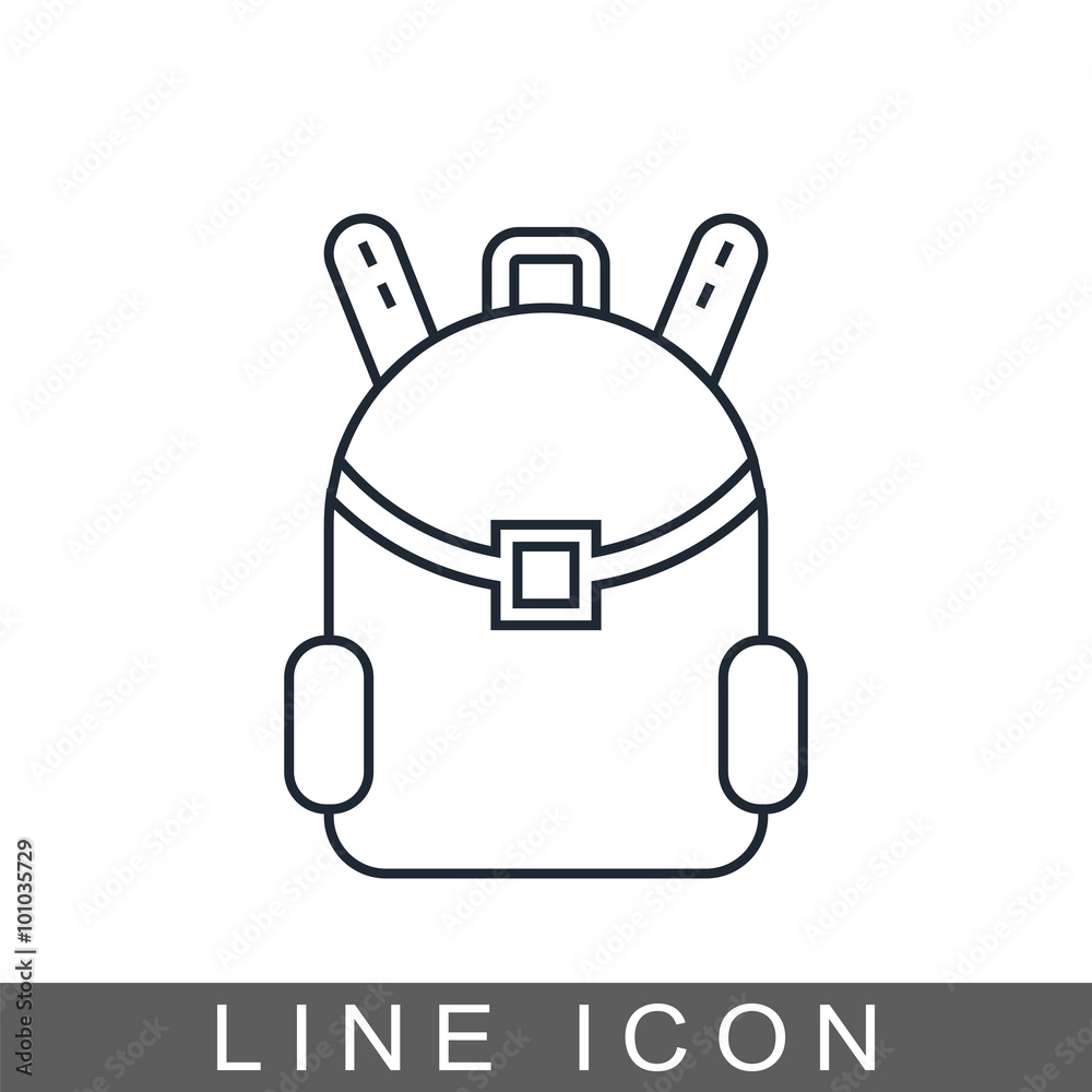 backpack icon backpack icon