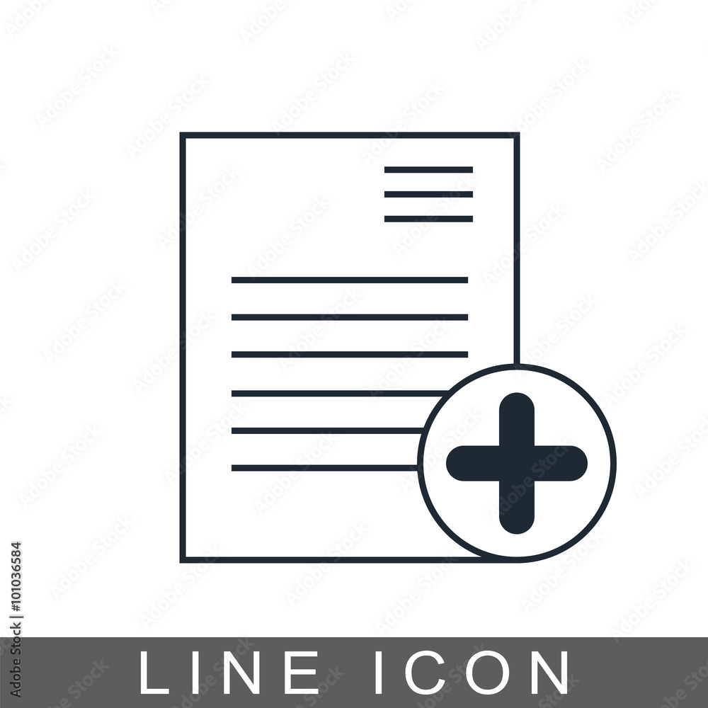 icon add list icon add list