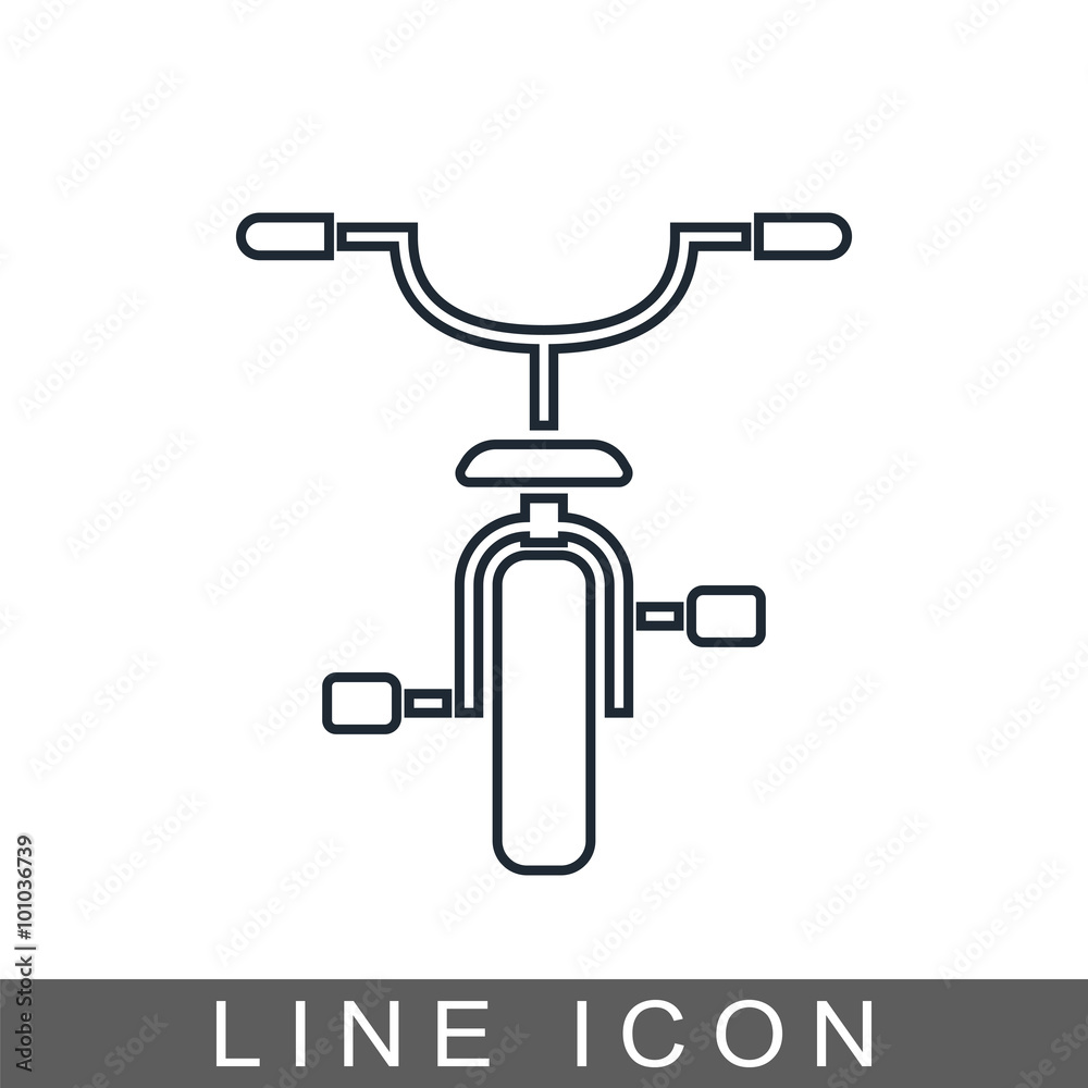 icon bicycle front icon bicycle front