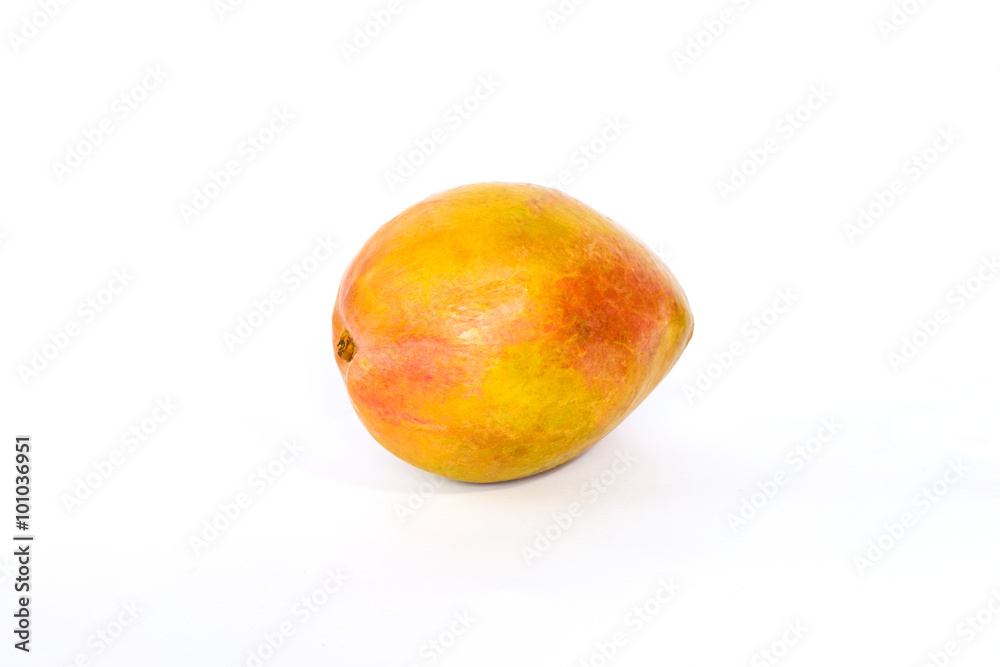 A mango fruit, close up A mango fruit, close up