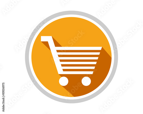 Simple Trolley Stripes Icon
