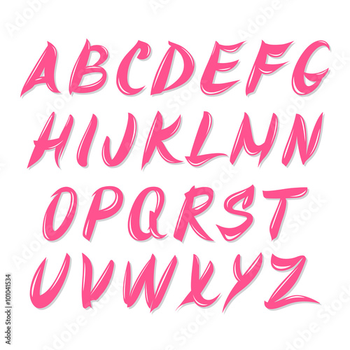 quick brush font