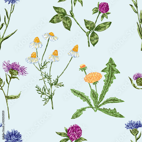  wildflowers pattern