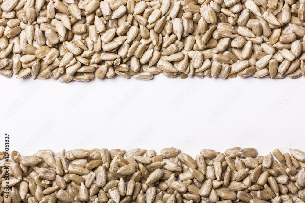 Sunflower seeds background. Sunflower seeds background.
